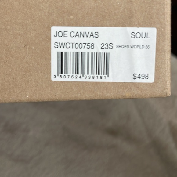 NWB Zadig Voltaire Joe Canvas combat boots 36 - Picture 9 of 9